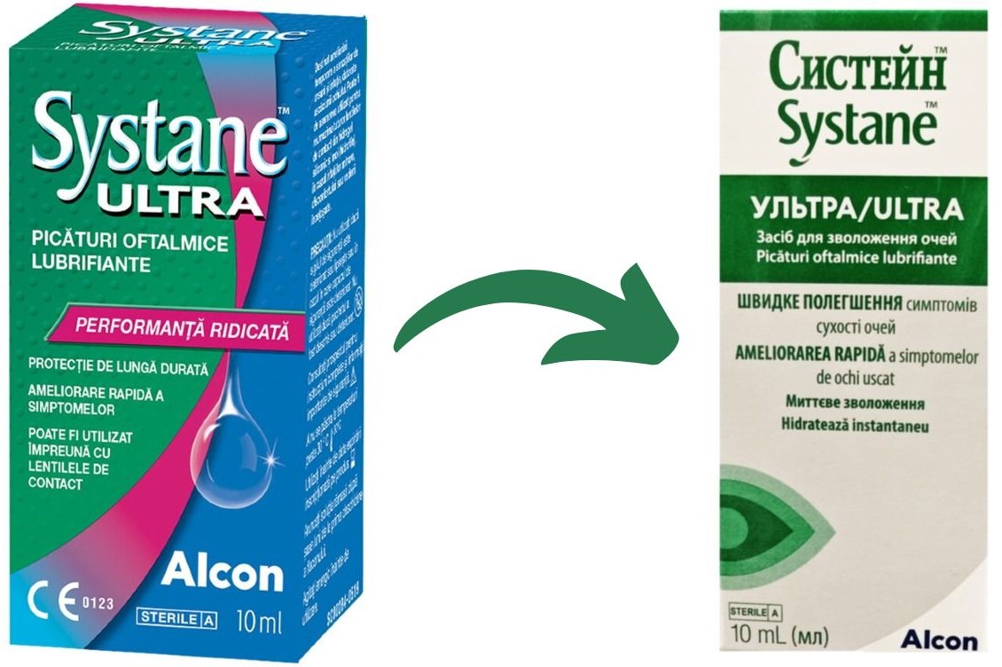 Ingrijirea ochilor - Systane Ultra picaturi oftalmice lubrifiante, 10 ml, Alcon, farmacom.ro