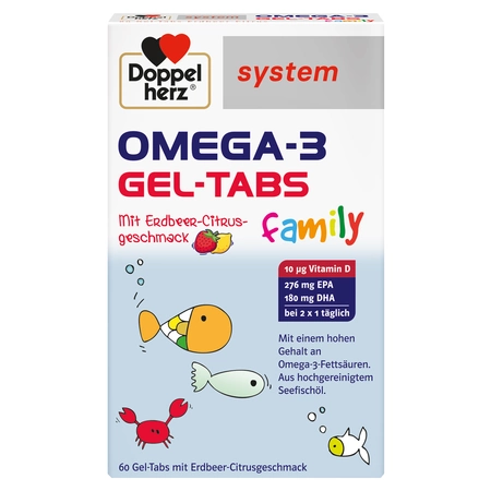 Vitamine si suplimente - SYSTEM OMEGA 3 GEL TABS FAMILY * 60 CPR MAST, farmacom.ro