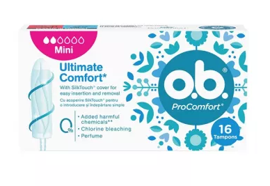 Ingrijire intima - TAMP 0B JOHNSON PROCOMFORT MINI * 16 BUC, farmacom.ro