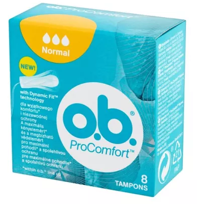 Ingrijire intima - TAMP 0B JOHNSON PROCOMFORT NORMAL* 8 BUC  4480, farmacom.ro