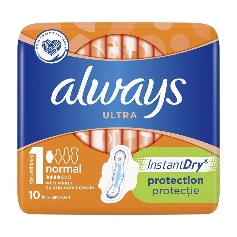 Ingrijire intima - TAMP ALWAYS ULTRA NORMAL * 10 BUC, farmacom.ro