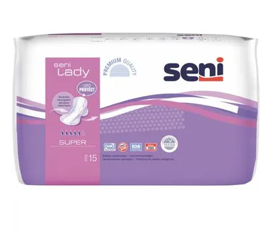 Igiena intima - ABSORBANTE INCONTINENTA SENI LADY SUPER * 15 BUC, farmacom.ro