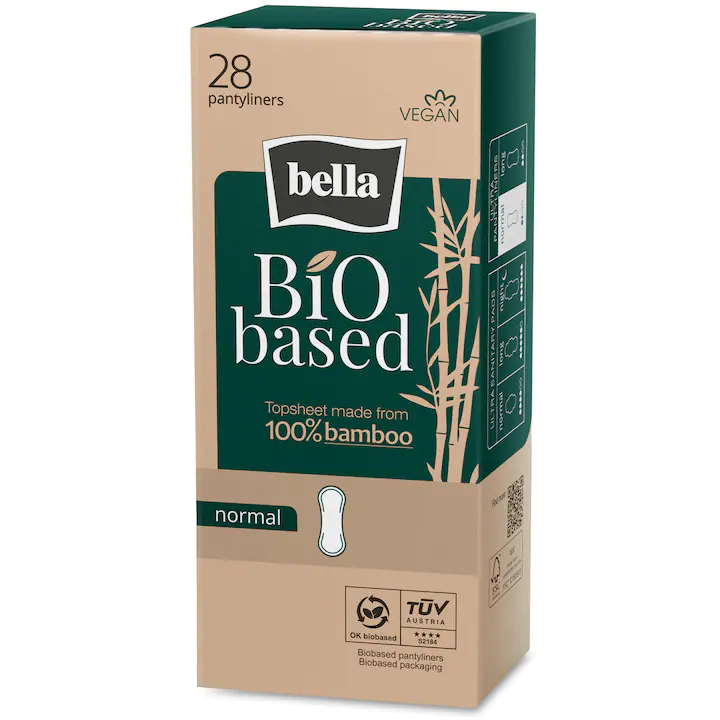 Ingrijire personala - TAMP ZILNICE BELLA BIO BASED NORMAL * 28 BUC, farmacom.ro
