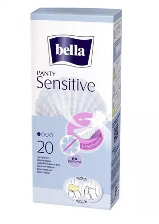 Frumusete si ingrijire - TAMP ZILNICE BELLA PANTY SENSITIVE * 20 BUC, farmacom.ro