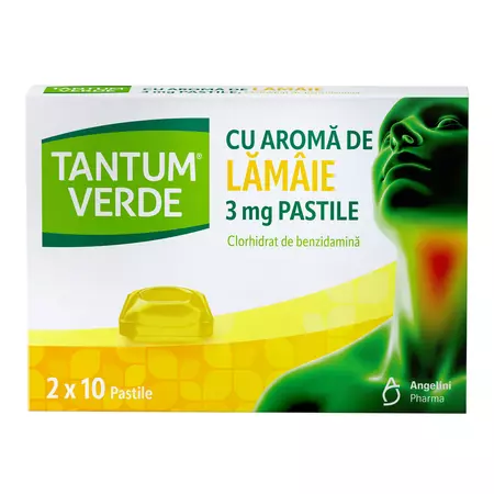 Medicamente OTC - fara reteta - TANTUM VERDE LAMAIE 3 MG 2 BL x 10 PASTILE, farmacom.ro