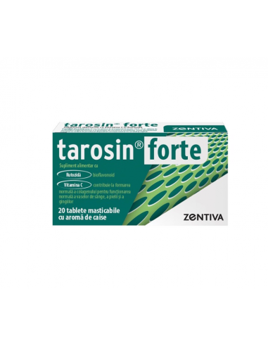 Vitamine si suplimente - TAROSIN FORTE * 20 COMPRIMATE, ZENTIVA, farmacom.ro
