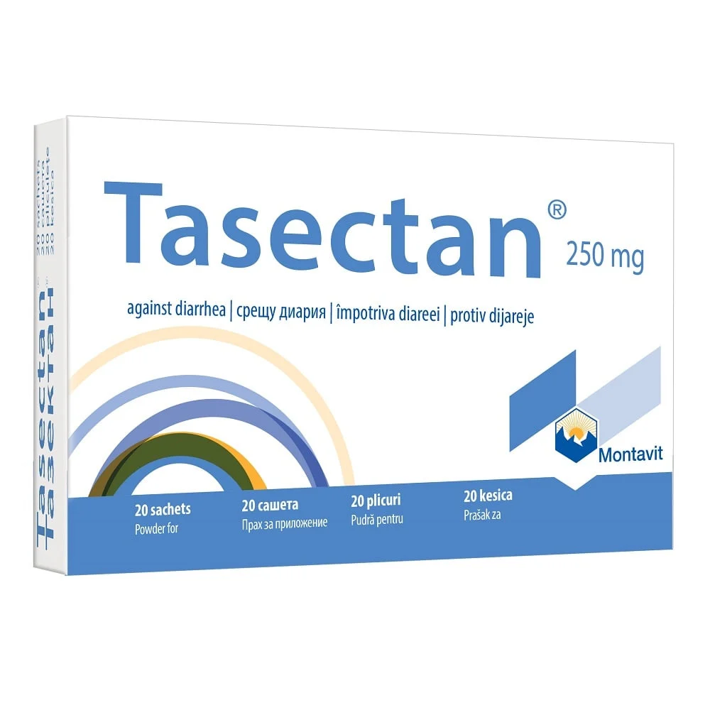 Tulburari digestive, hepatice si biliare - TASECTAN 250 MG * 20 PLICURI, farmacom.ro