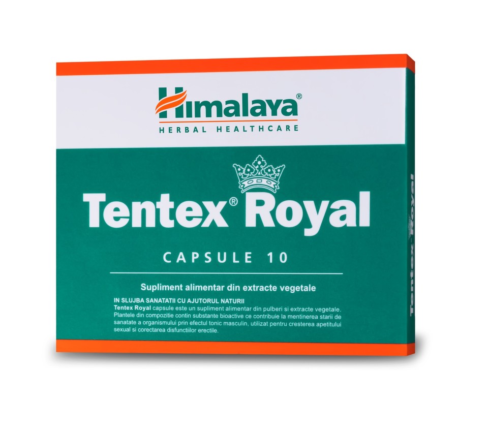 Tonice Sexuale - TENTEX ROYAL * 10 CPS HYMALAYA, farmacom.ro