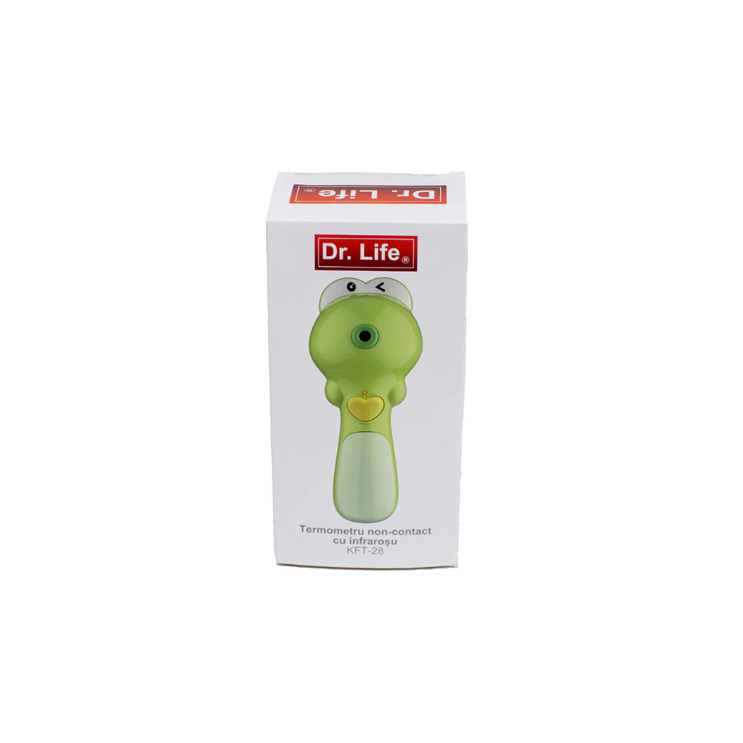 Tehnico medicale - TERMOMETRU CU INFRAROSU DR.LIFE BROASCA KFT-28, farmacom.ro