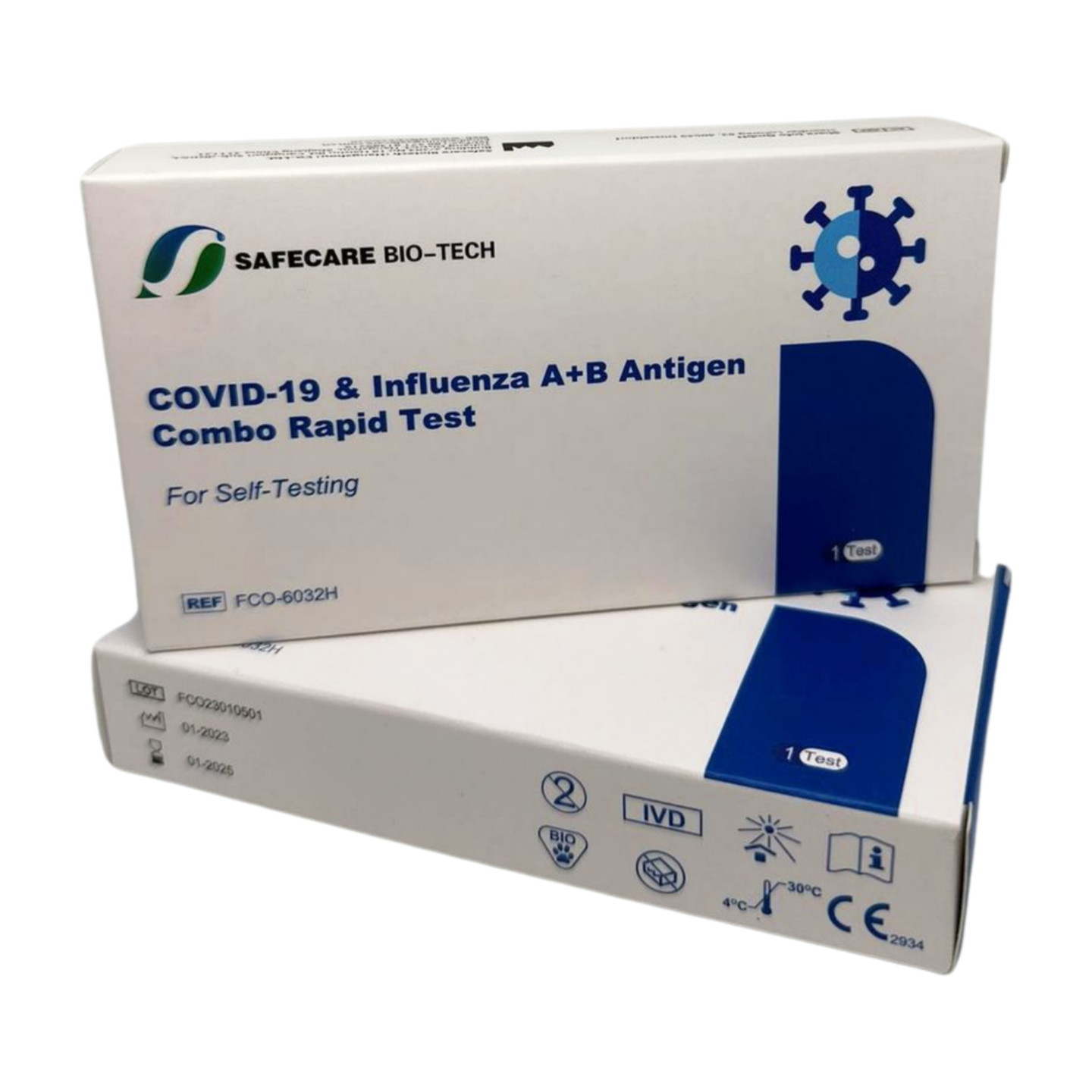 Aparatura si dispozitive medicale - TEST ANTIGEN RAPID COMBO GRIPA A/B SI COVID-19 (NAZAL) *, farmacom.ro