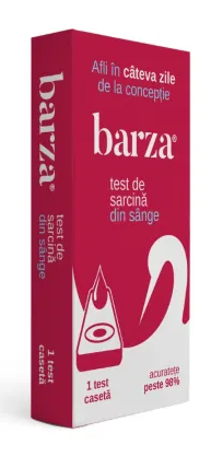 Aparatura si dispozitive medicale - TEST SARCINA BARZA DIN SANGE * 1 BUC, farmacom.ro