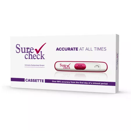 Teste sarcina/ovulatie - TEST SARCINA SURECHECK * 1 BUC, farmacom.ro