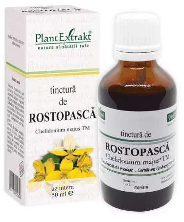 Suplimente, Produse naturiste, Vitamine si Minerale - TINCTURA DE ROSTOPASCA * 50 ML PLANTEXTRAKT, farmacom.ro