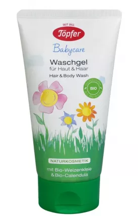 Mama si copilul - TOPFER BABYCARE LOTIUNE DE SPALARE PAR SI CORP * 150 ML 6622, farmacom.ro