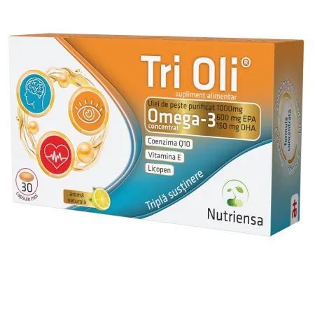 Vitamine si suplimente - TRI OLI ( OMEGA 3) * 30 CPS ANTIBIOTICA, farmacom.ro