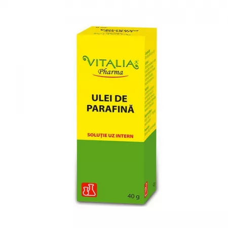 Tincturi si uleiuri - ULEI DE PARAFINA * 40 G, VITALIA, farmacom.ro
