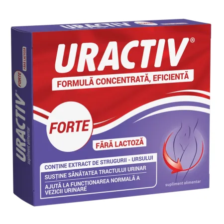 Vitamine si suplimente - URACTIV FORTE FARA LACTOZA *10CPS, farmacom.ro