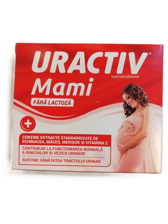 Vitamine si suplimente - URACTIV MAMI FARA LACTOZA * 21 CPS, farmacom.ro