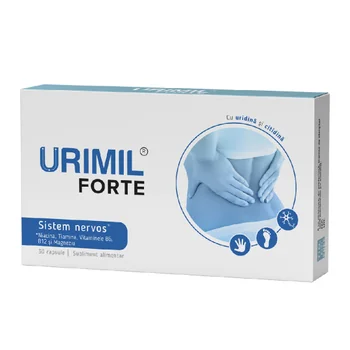 Suplimente, Produse naturiste, Vitamine si Minerale - URIMIL FORTE * 30 CAPSULE, farmacom.ro