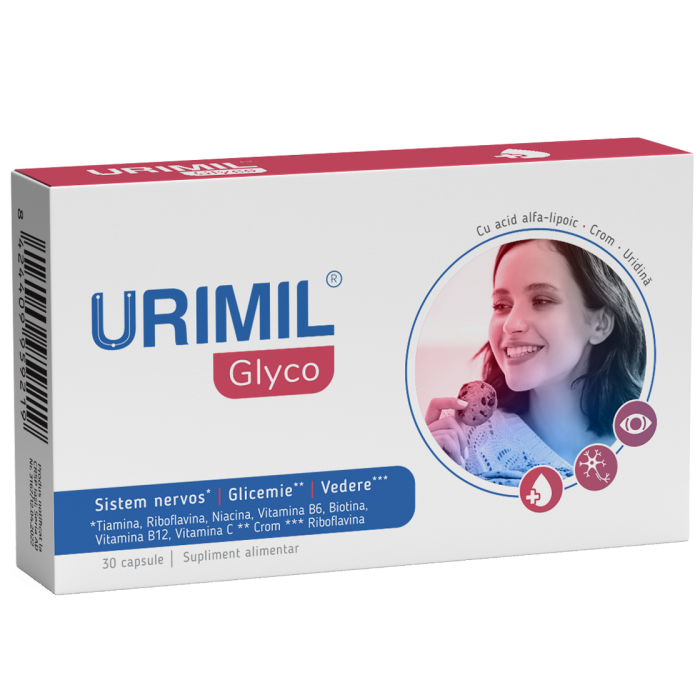 Suplimente, Produse naturiste, Vitamine si Minerale - URIMIL GLYCO * 30 CAPSULE, farmacom.ro
