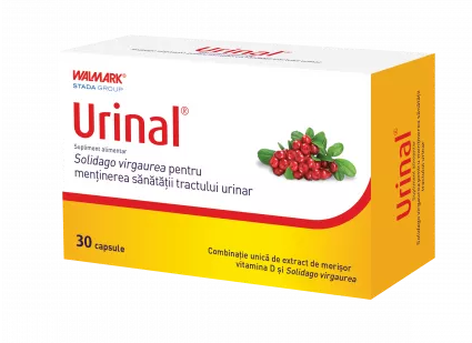 Medicamente pentru infectii urinare - URINAL, 30 capsule, WALMARK, farmacom.ro