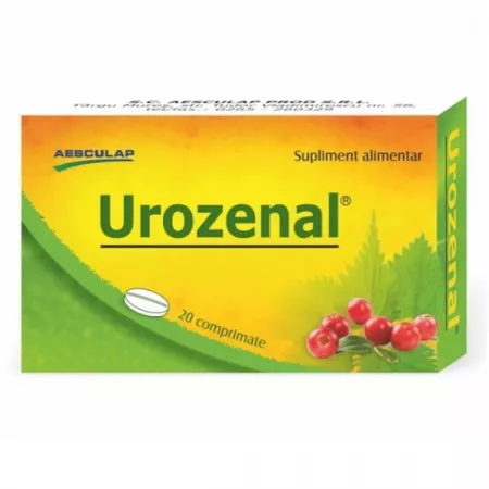 Vitamine si suplimente - UROZENAL * 20 CPR AESCULAP, farmacom.ro