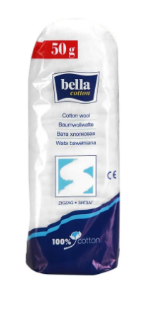 Comprese si pansamente - VATA BELLA * 50 GR 100% BUMBAC, farmacom.ro