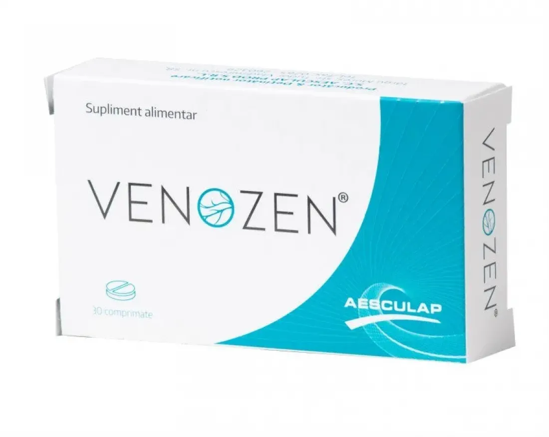 Afectiuni circulatorii si hemoroidale - VENOZEN * 30 COMPRIMATE, farmacom.ro