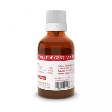Dezinfectanti - VIOLET DE GENTIANA 1% * 25 ML TIS, farmacom.ro