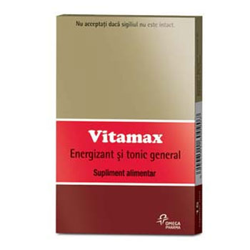 Vitamine si minerale - VITAMAX 15CAPS.MOI 1+1 40% CADOU, farmacom.ro