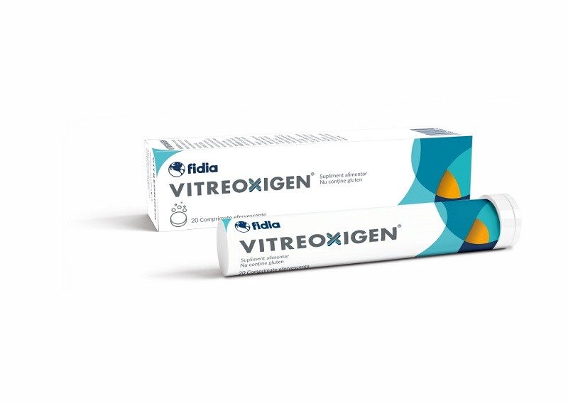 Vitamine si minerale - VITREOXIGEN * 20 COMPRIMATE EFERVESCENTE, farmacom.ro