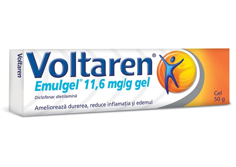 Medicamente fara reteta (OTC) - VOLTAREN EMULGEL 11,6 MG/G * 50 G, Haleon, farmacom.ro