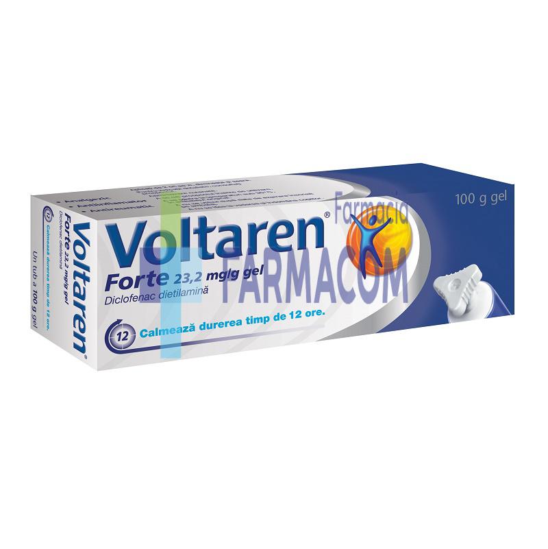 Medicamente fara reteta (OTC) - VOLTAREN FORTE 23.2 MG/G * 100 G GEL FLIP-TOP, farmacom.ro