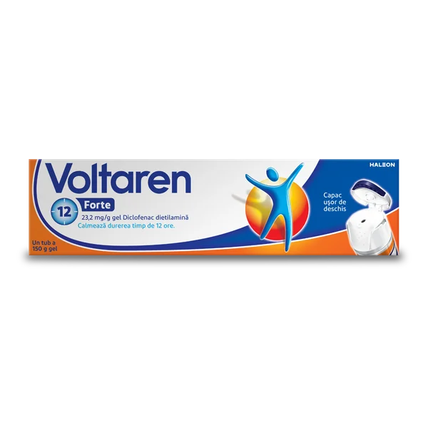 Medicamente fara reteta (OTC) - VOLTAREN FORTE 23.2 MG/G * 150 G GEL FLIP-TOP HALEON, farmacom.ro