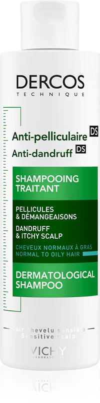 Par si scalp - SAMPON DERCOS ANTIMATREATA PENTRU PAR GRAS, PIELE CAP SEBOREICA 200 ML, VICHY, farmacom.ro