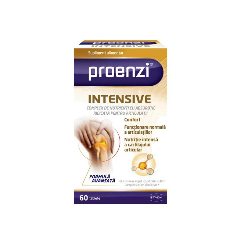 Sanatatea osteo-<br>articulara si musculara - PROENZI INTENSIV * 60 TABLETE, WALMARK, farmacom.ro