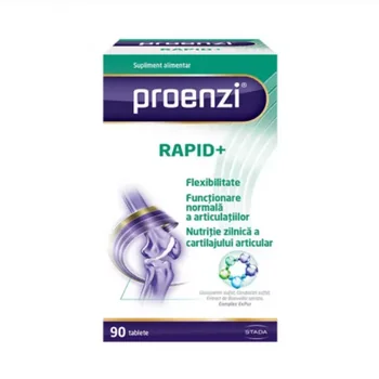 Sanatatea osteo-<br>articulara si musculara - PROENZI RAPID+ * 90 TABLETE, WALMARK, farmacom.ro