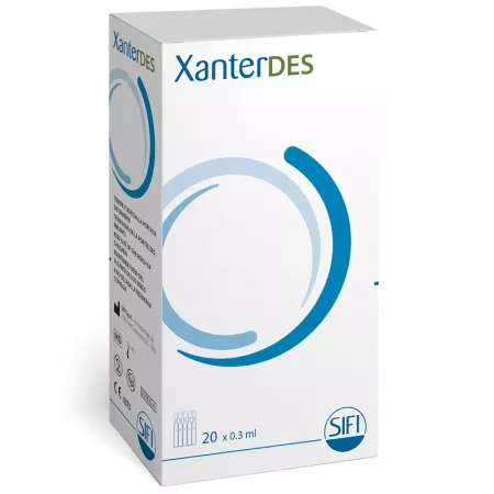 Ingrijirea ochilor - XANTERDES 0.3ML SOLUTIE OFTALMICA  * 20 FIOLE, farmacom.ro