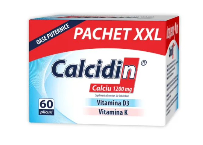 Vitamine si minerale - ZDROVIT CALCIDIN * 60 PLIC, farmacom.ro