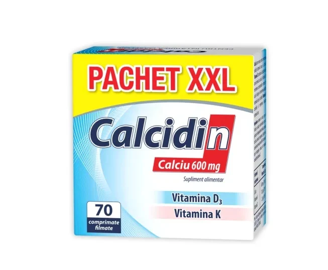 Vitamine si minerale - ZDROVIT CALCIDIN * 70 COMPRIMATE FILMATE, farmacom.ro