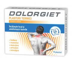 Afectiuni musculare si osoase - ZDROVIT DOLORGIET PLASTURI TERMICI * 10 BUC, farmacom.ro