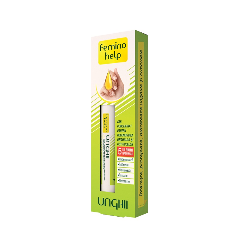 Ingrijirea mainilor si a unghilor - ZDROVIT FEMINOHELP UNGHII 2ML, farmacom.ro