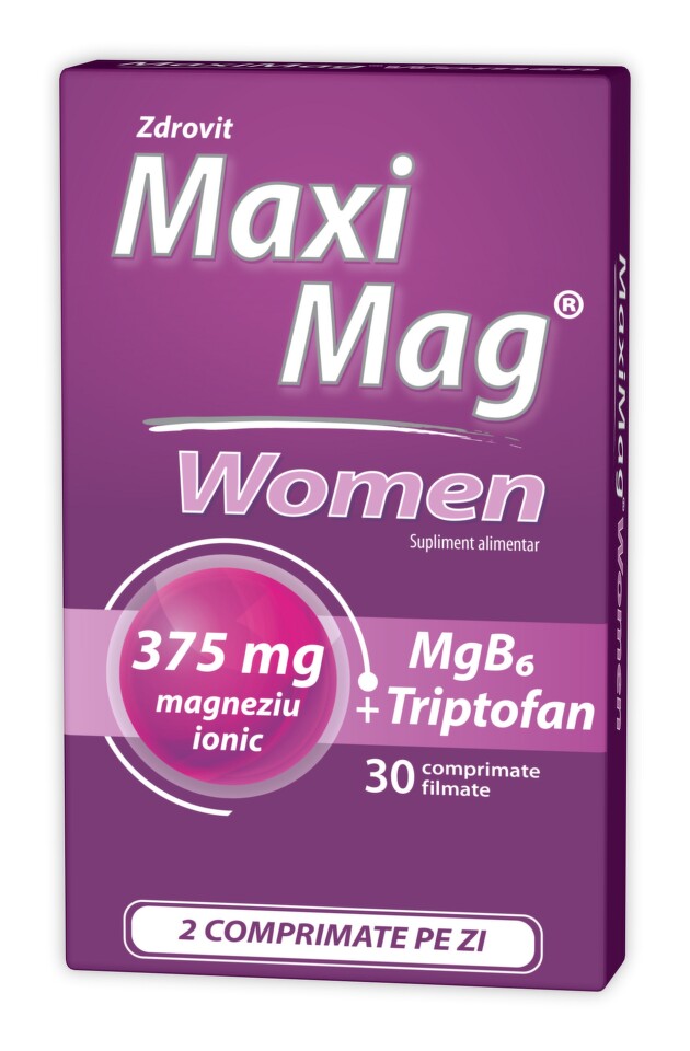 Vitamine si minerale - ZDROVIT MAXIMAG WOMEN * 30 COMPRIMATE FILMATE, farmacom.ro