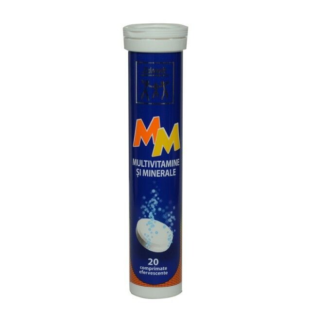 Vitamine si minerale - ZDROVIT MULTIVITAMINE+ MINERALE * 20 COMPRIMATE EFERVESCENTE, farmacom.ro