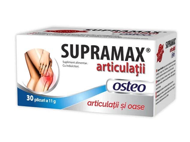Afectiuni musculare si osoase - SUPRAMAX ARTICULATII OSTEO, 30 PLICURI, ZDROVIT, farmacom.ro