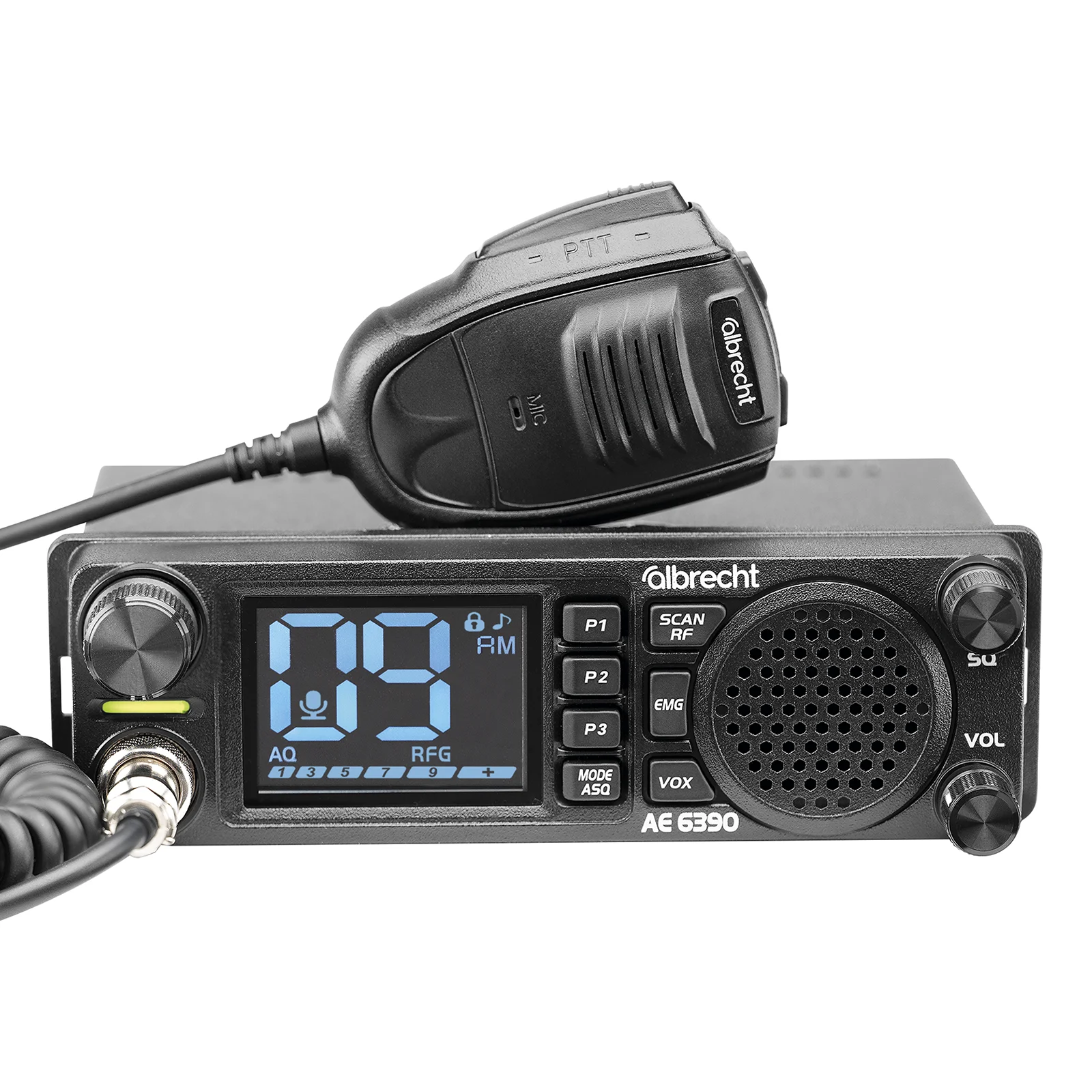 Albrecht Albrecht stație radio cb ae 6390 funcție hands-free vox