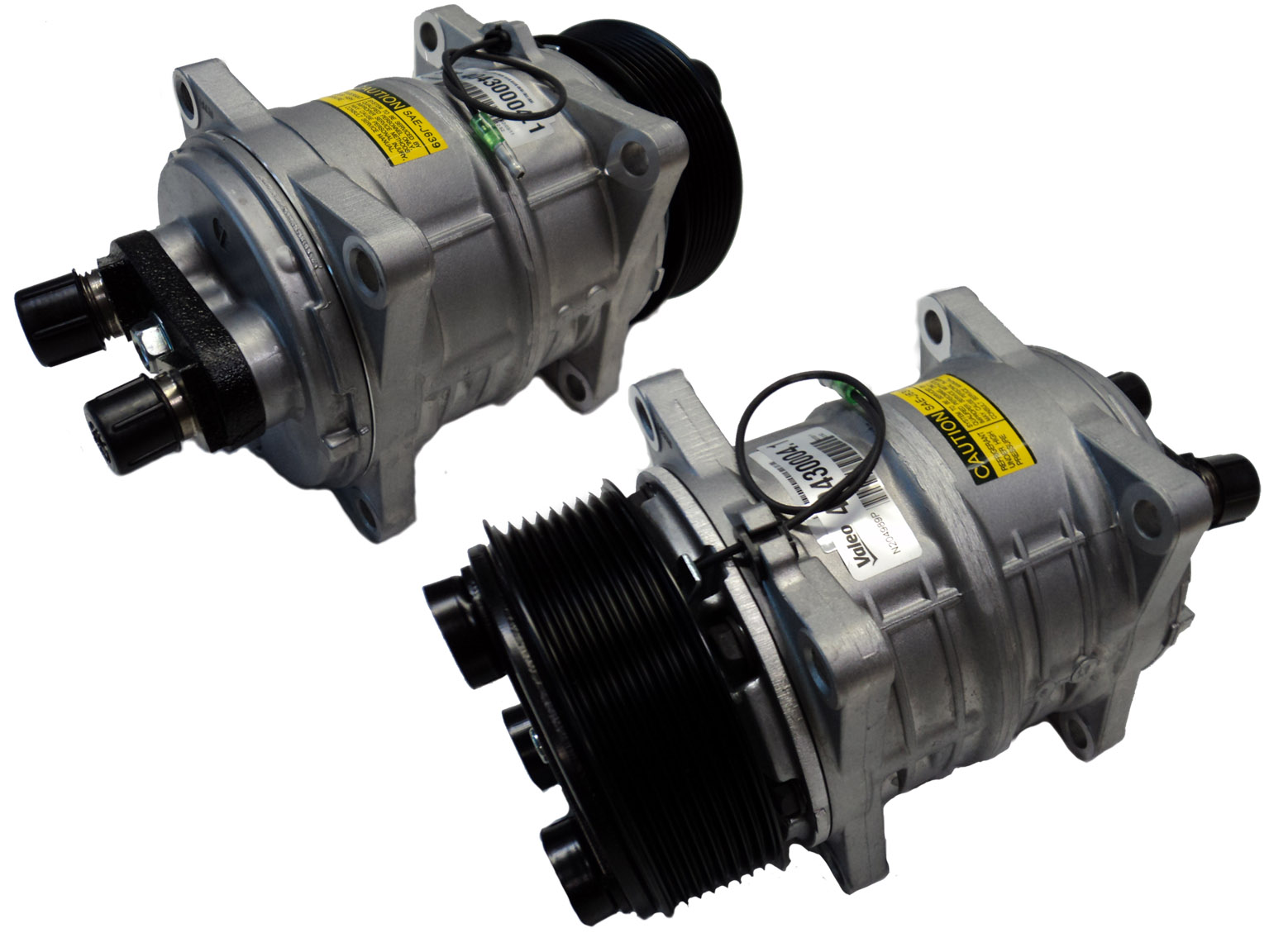 Valeo Compresor tm13 12v hd/hs poly-v8 or o.
