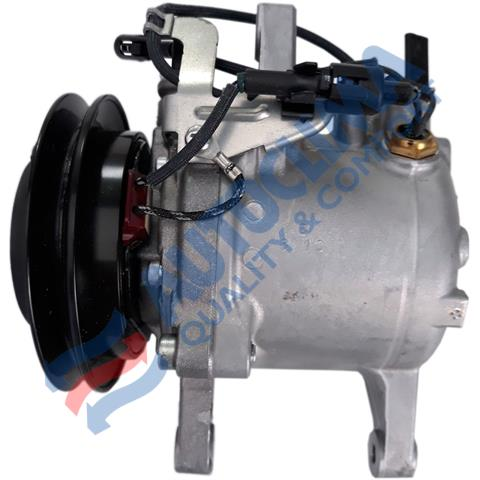 Denso Compresor denso x kubota sv07e 1gola a 12v dm.108