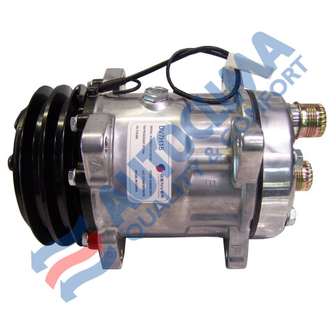 Compresor dv7h15 12v 2 gole a dm.132 rot.orizz.