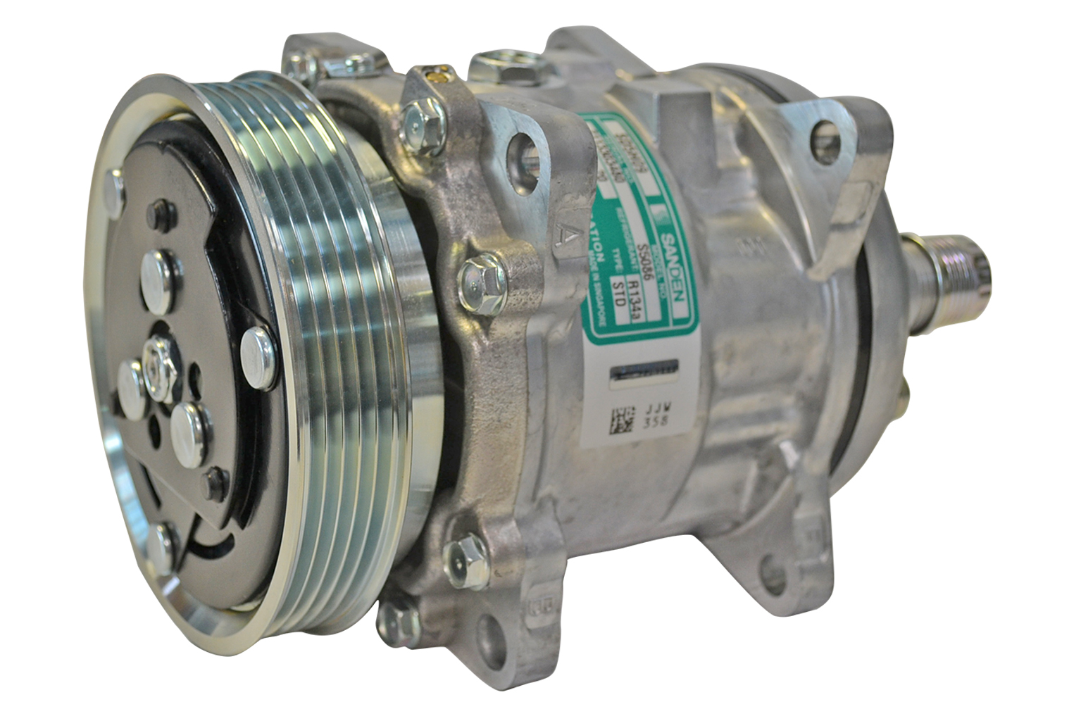 Sanden Compresor sd5h09 12v poly-v5 or orizz.